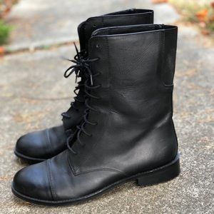 Urban Outfitters Women’s Black Leather Boots
